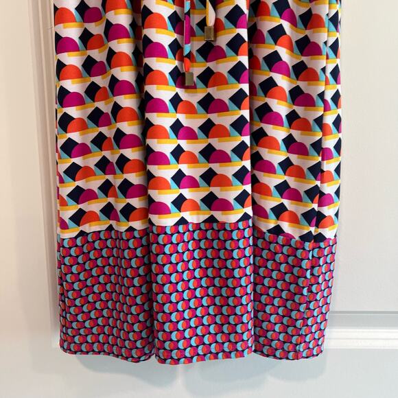 Laundry by Shelly Segal Women's Dress Abstract Print Pink Sleeveless Size M - Picture 2 of 9